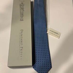 Damiano Presta seven fold handmade tie.